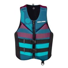 Sea-Doo Ladies' Freedom Neoprene PFD/Life Vest Aqua 285945 - Various Sizes