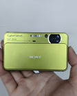 Sony Cyber-Shot Dsc-T99 14.1Mp Digital Camera Touch Screen Rare Green English