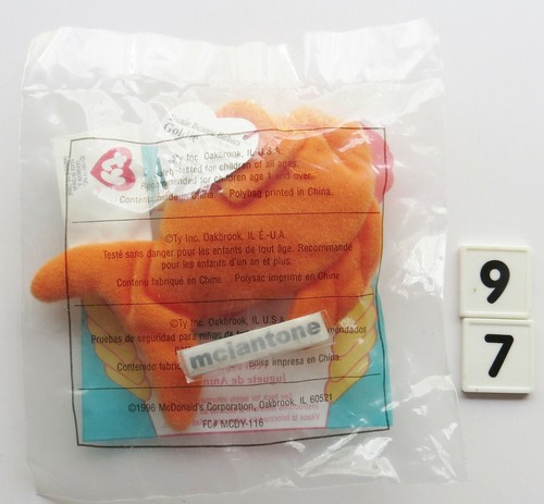 McDonald's 1997 TEENIE BEANIE BABIES Baby BEAN Animal TBB Toy YOUR Plush CHOICE - Bild 33 von 36