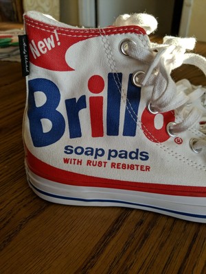 brillo pad converse