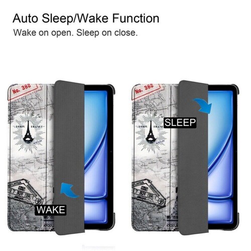 Magnetic Leather Case Stand Smart Sleep Cover For iPad (A16) 11th Gen 11" 2025 - Picture 123 of 169