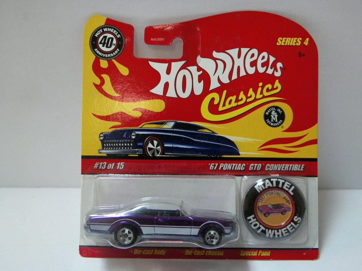 ミニカー Hot Wheels Classics 1967 PONTIAC GTO 2007 Hot Wheels Classics- '67 Pontiac GTO | eBay