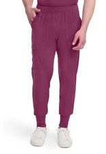 Dickies Men's Scrubs Natural Rise Jogger Tall Pant DK040T WIN Wine Free Ship