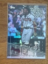 2022 Topps 2021's Greatest Hits Ronald Acuna Jr. #21GH-11 Atlanta Braves