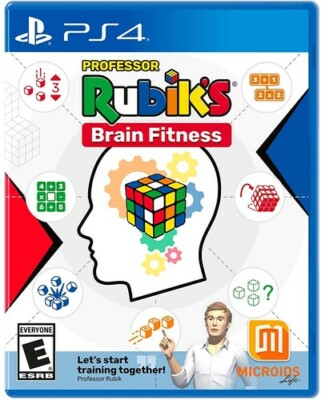 Professor Rubik's Brain Fitness - Playstation 4 PS4 - New Sealed
