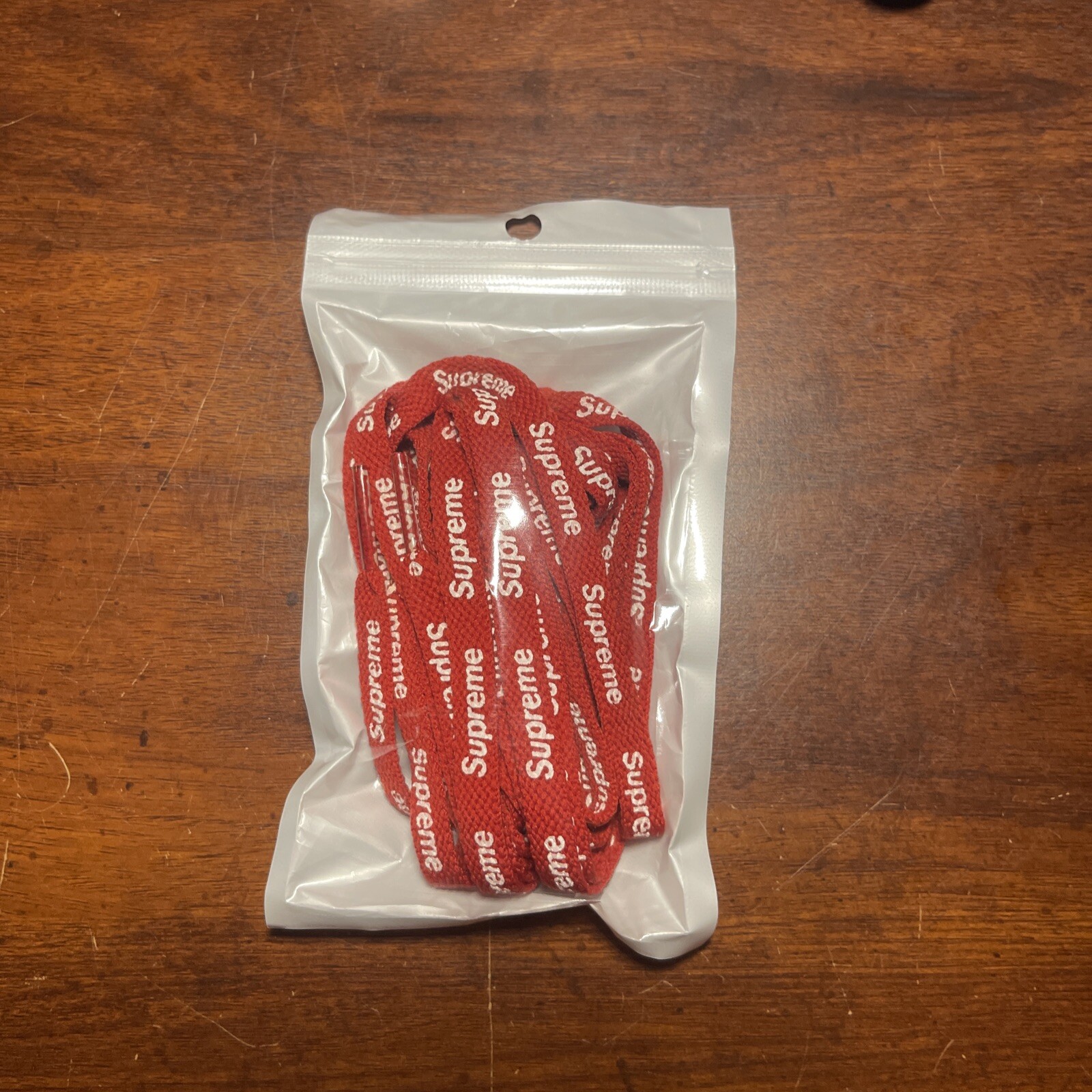 Supreme Shoe Laces Red Custom 120cm 2 Laces Per Bag!
