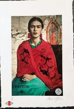 Frida Kahlo, Serie Tequila Patron, Prueba de Artista 22x15 en Firmado Fairchild Paris