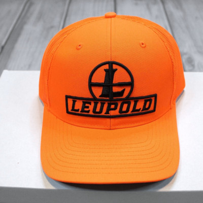 NEW Leupold Adults' Pro Gear Blaze Reticle Trucker Hat