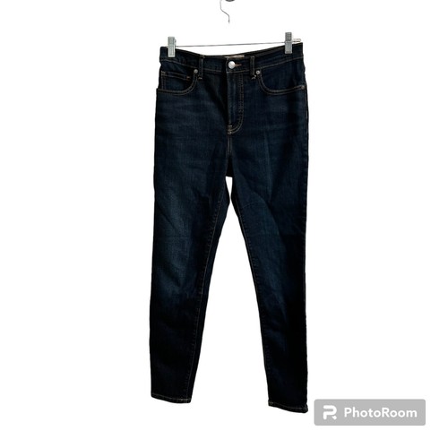 Everlane The High Rise Skinny Jean Women’s Size 28 Reg Dark Wash Stretch - Picture 3 of 14