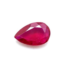 Natural Pink Sapphire 6.40 Ct Pear Cut Certified Rare Loose Faceted Gemstone