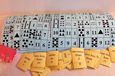 More or Less Bingo Math Game for Grades K-2 For up to 20 Players