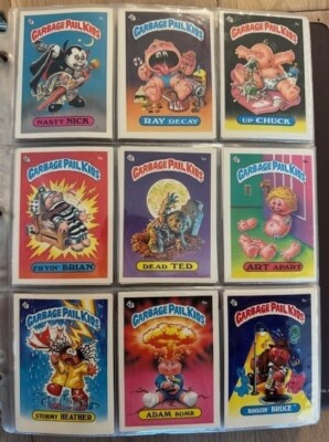 Complete Set! 1985-1987 GARBAGE PAIL KIDS ORIGINAL SERIES OS 1
