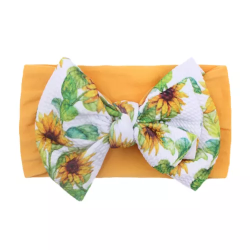 Baby Toddler Girl Kids Rabbit Bow Knot Turban Headband Hair Band Headwrap Turban - Picture 7 of 17