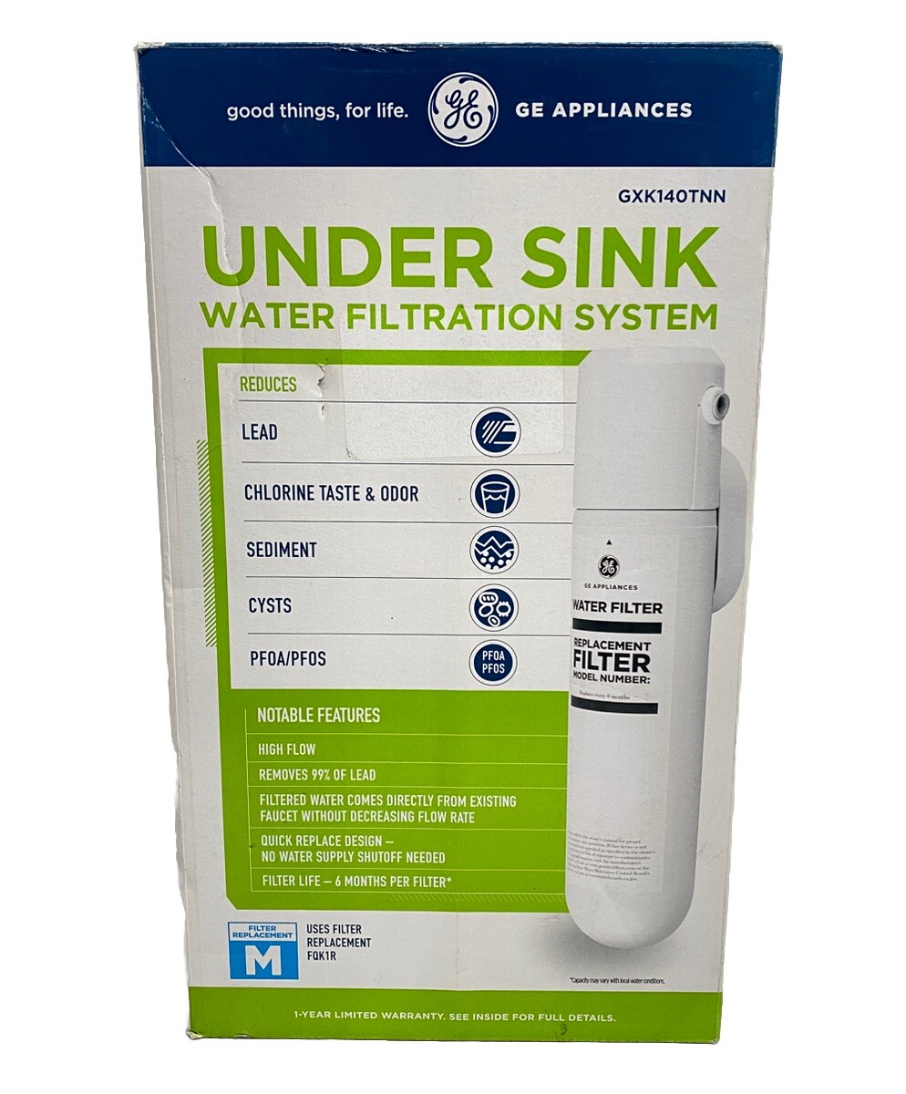 GE GXK140TNN Under-Sink Water Filtration System | Open Box