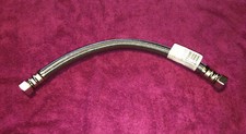 New Water Heater Connector, Braided Stainless Steel, 3/4 FIP x 18-In.
