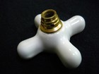 Vintage Porcelain Cold Water Knob — photo 2