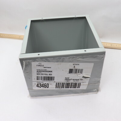 Nvent Hoffman Type 1 Screw-Cover Enclosure Steel Gray ASE8X8X6NK