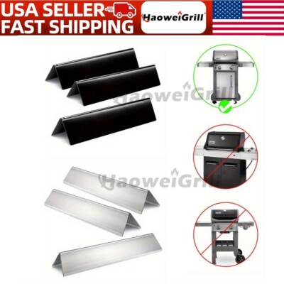 7635 Replacement Grill Parts Flavor Bars for Weber Spirit E210, S210, E220, S220