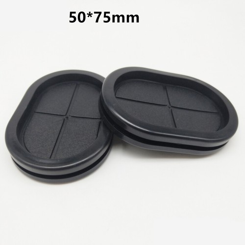 Oval Closed Blanking Grommet Rubber Double-sided Blind Gromet Bung Protective - Picture 19 of 21
