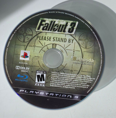 Fallout 3 ( Sony PlayStation 3, 2008 ) PS3 DISC ONLY