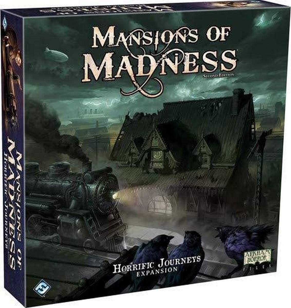 Fantasy Flight Games FFGMAD27 Особняки безумия 2-е издание Ужасающих путешествий