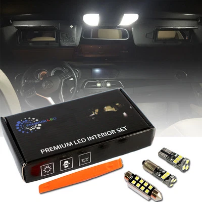 LED OEM SAMSUNG LED KIT 12 AMPOULES intérieur à LED habitacle Pour MERCEDES C W204 BLANC SMD