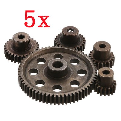 5pcs Motor Ritzel Zahnrad 17T-64T 3.175mm/5mm Schaft für RC 1/10 HSP 94111 941