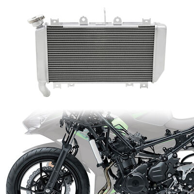 Radiator Cooler Engine Cooling Fit For Kawasaki Ninja 500 2024 Z400 2019-2023 22