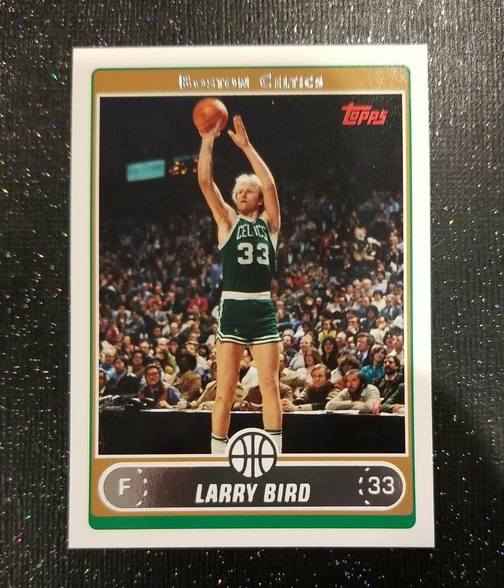 Topps #33 Larry Bird 2006 NBA Basketball Card Boston Celtics?FREE 