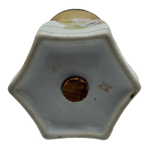 Vintage Porcelain Hand Painted Muffineer/Sugar Shaker 5 1/2" Tall Japan - Picture 9 of 10