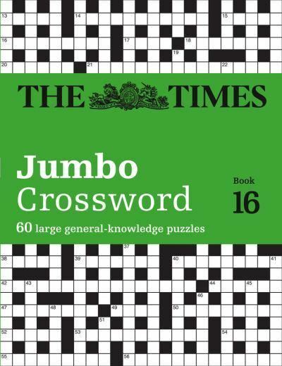 Times 2 Jumbo Crossword Book 16 by The Times Mind Games