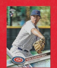 2017 TOPPS CHROME PRISM REFRACTOR RC ROB ZASTRYZNY #89 CHICAGO CUBS