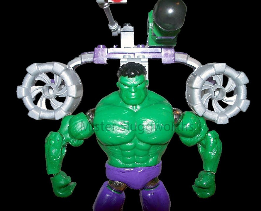 NEW 2006 Mega Bloks Magnetic Incredible Hulk Missile Pak #1940