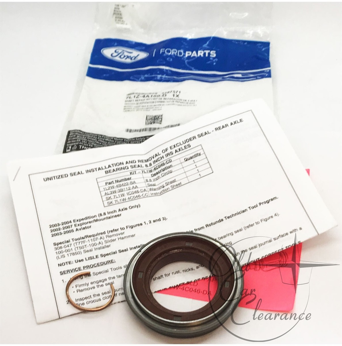 2007-2017 Lincoln Navigator Axle Seal Repair Kit (7L1Z4A109D) NOS