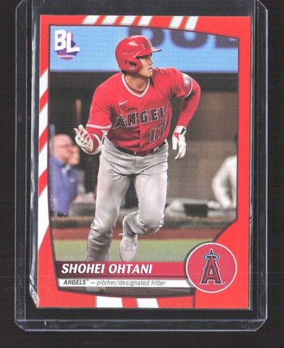 Topps Shohei Ohtani Angels 2023 Big League Electric Orange Parallel #200