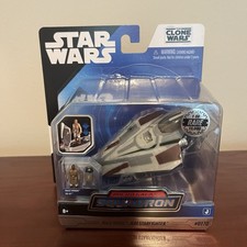 Star Wars Micro Galaxy Squadron Series 8 Mace Windu's Jedi Starfighter Chase