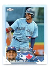 2023 Topps Chrome Update #USC168 Gabriel Moreno Rookie Refractor Blue Jays