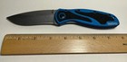 Kershaw 1670NBSW Blur Navy Stonewashed Pocket Knife, used — photo 1