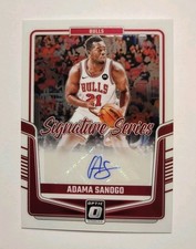 2024-25 Panini Donruss Optic - Signature Series Adama Sanogo #SS-SAN 
