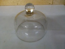 Glass cheese Dome 13 cm high.