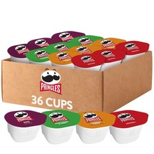 Pringles Potato Crisps Chips, Snack Stacks, Lunch Snacks, Variety Pack 36 Cups