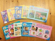 10 Ravensburger Bastelb&auml;r Vintage Kinder Bastel Hefte Set Rar