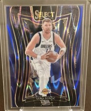 🔥 Panini 2024-25 Select Luka Dončić Prizm #347 Mezzanine Lakers Color Match /99