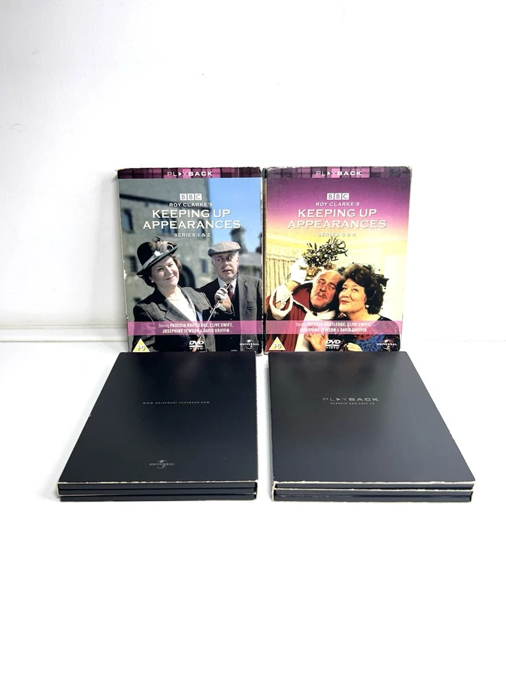 Keeping Up Appearances BBC Comedy Series 1-4 DVD Bundle On 6 Discs 2004 - Image 2 of 4