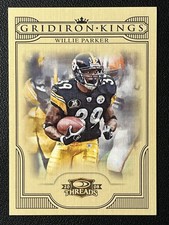 2008 Donruss Threads Willie Parker Pro Gridiron Kings Gold #/100 Steelers