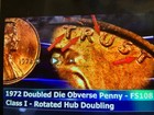 1972 P Lincoln Cent. BU-Red. Doubled die Obverse. FS-108.  Clockwise Rotation. — photo 10