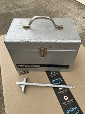 #ad Porter Cable 314 Steel Case and Fence $29.50