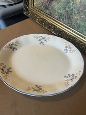Grindley Cream Petal Serving Plate Vintage Floral Pretty 