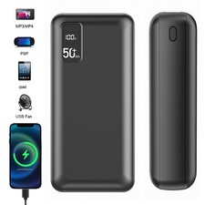 Bank Power 50000mah 22.5W Portable Fast Charger External Battery for Mobile Phon