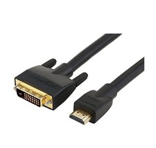 NEW sealed Amazon Basics HDMI to DVI Adapter Cable, Black, 15 Feet, 1-Pack